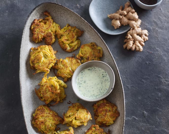 Zwiebel-Bhajis mit Koriander-Chili-Dip - Cookidoo® – das offizielle ...