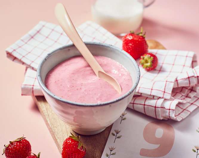 Vollkorngrießbrei mit Erdbeeren - Cookidoo® – Thermomix® 官方食譜平台