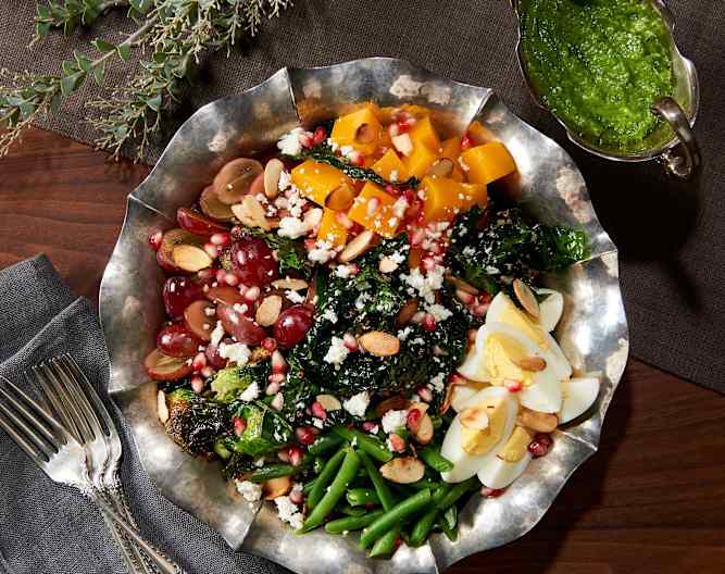 Kale Quinoa Green Goddess Salad (Bill Yosses) Cookidoo® the