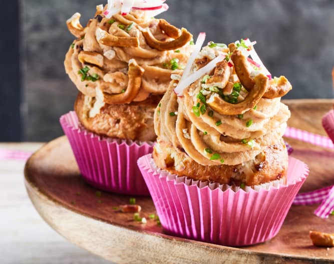 Laugen-Cupcakes mit Obatzter - Cookidoo® – the official Thermomix ...