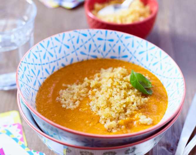Tomatensuppe mit Bulgur - Cookidoo® – das offizielle Thermomix®-Rezept ...