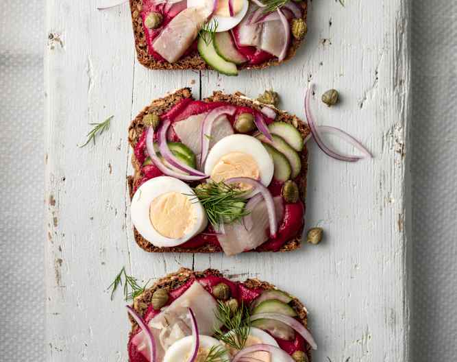 Brot mit Rote Bete und Hering (Smørrebrød) - Cookidoo® – das offizielle ... Brot mit Rote Bete und Hering (Smørrebrød) - Cookidoo® – das offizielle ...