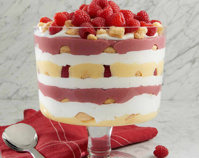 Lemon Raspberry Trifle - Cookidoo® – the official Thermomix® recipe ...