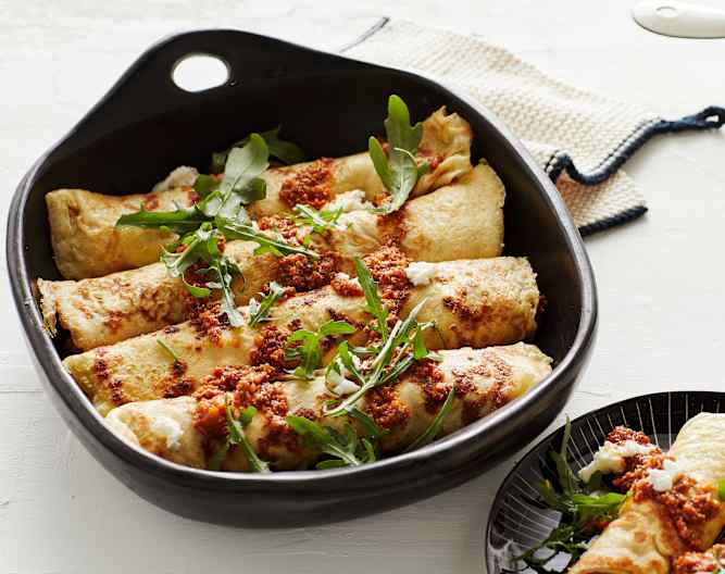 Pfannkuchen mit Bologneser Füllung - Cookidoo® – das offizielle ...