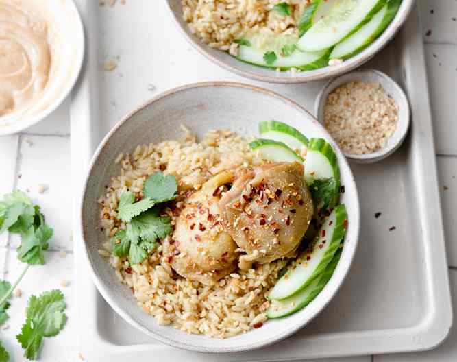 Mariniertes Hähnchen mit Erdnusssauce - Cookidoo® – das offizielle ...