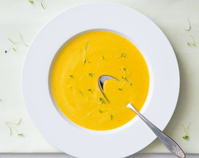 Carrot and coriander soup - Cookidoo® – the official Thermomix® recipe ...