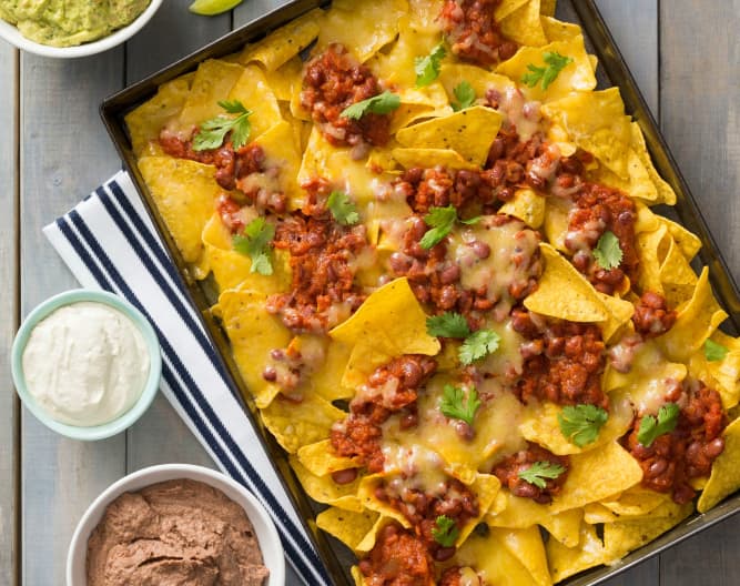 Nachos with beans and cashew sour cream - Cookidoo® – the official ...