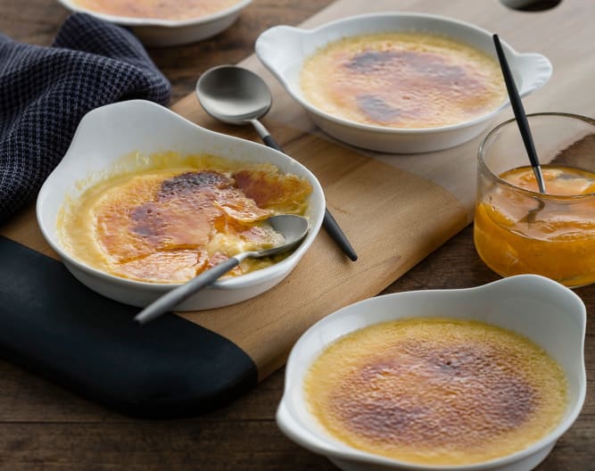 Mandarin crème brûlée - Cookidoo® – the official Thermomix® recipe platform