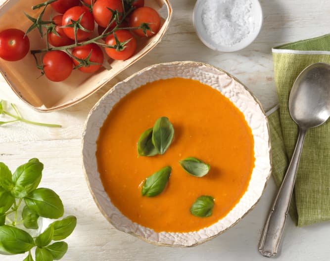 Schnelle Tomatensuppe mit Basilikum - Cookidoo® – das offizielle ...