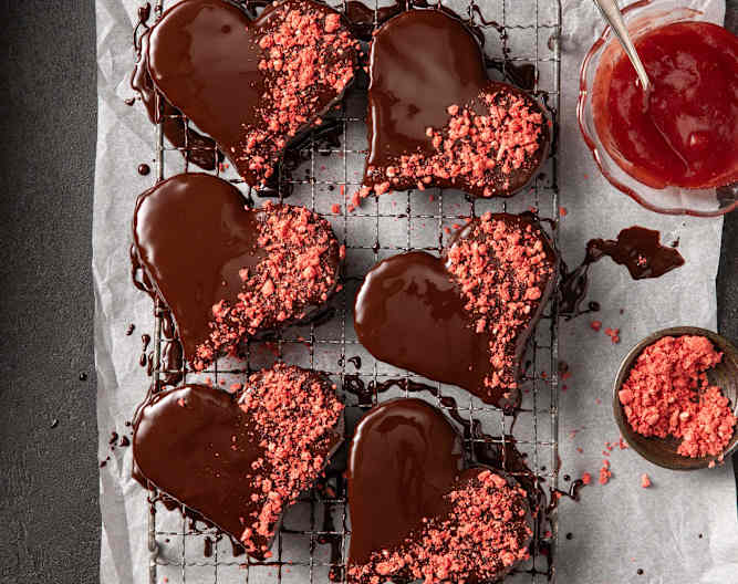 Schokoladenherzen - Cookidoo® – das offizielle Thermomix®-Rezept-Portal