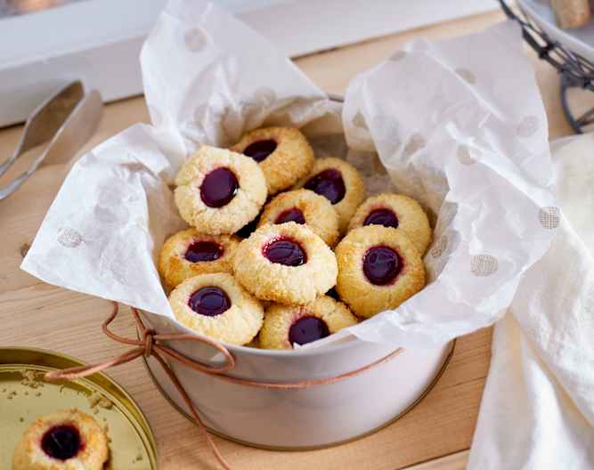 Kokos-Engelsaugen - Cookidoo® – das offizielle Thermomix®-Rezept-Portal