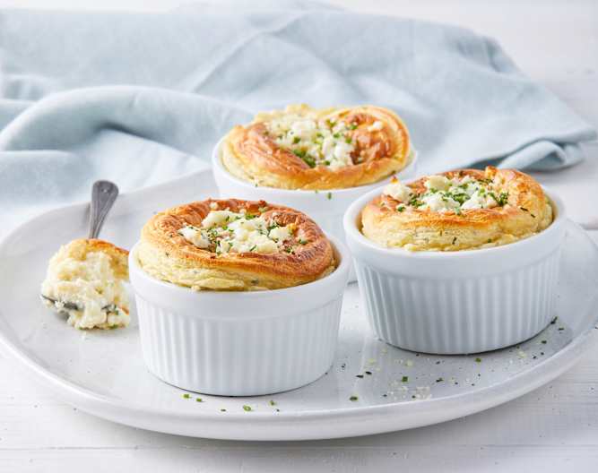 Soufflés au fromage double cuisson (Métrique) Cookidoo® das