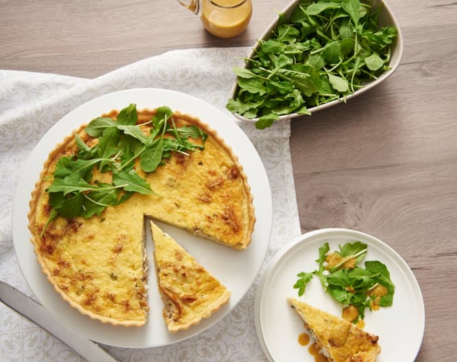 Crab and ginger tart with chilli dressing - Cookidoo® – the official ...