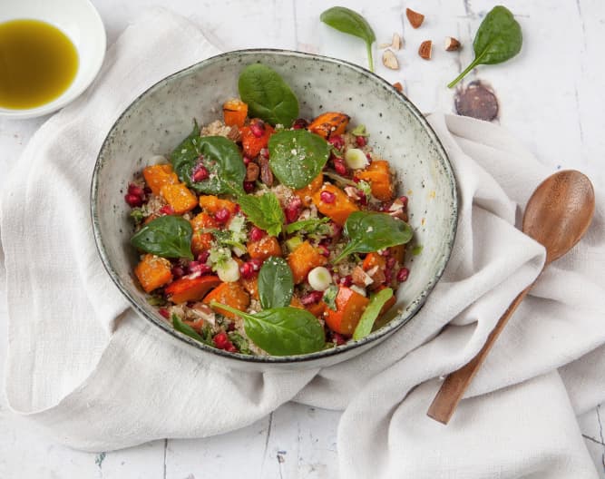 Pumpkin and pomegranate quinoa salad - Cookidoo® – the official ...