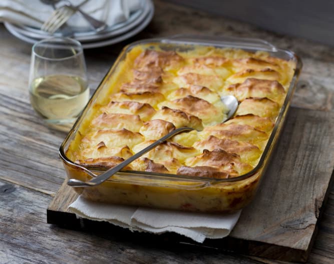 Fish pie with mashed potato topping - Cookidoo® – the official ...