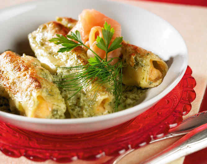 Lachs-Cannelloni - Cookidoo® – das offizielle Thermomix®-Rezept-Portal