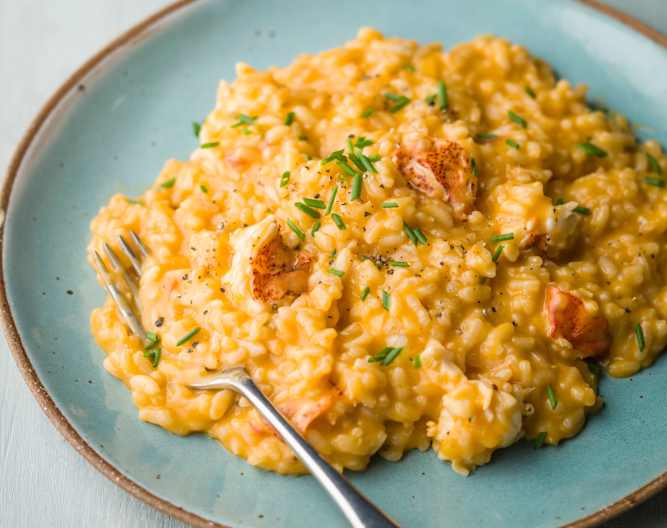 Lobster and Tarragon Risotto - Risotto con aragosta e dragoncello ...