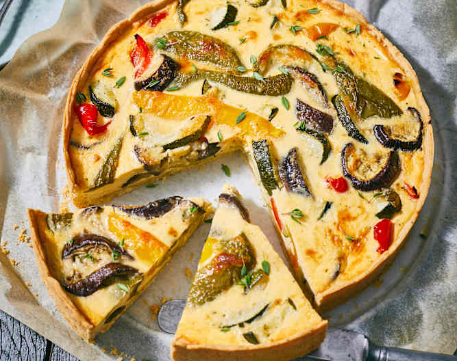 Mediterrane Gemüsequiche - Cookidoo® – das offizielle Thermomix®-Rezept ...