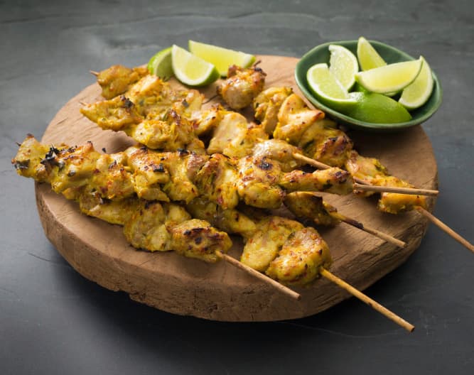 Turmeric lime chicken skewers - Cookidoo® – the official Thermomix ...