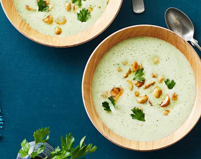 Petersilien-Rahm-Suppe - Cookidoo® – resmi Thermomix® tarif platformu