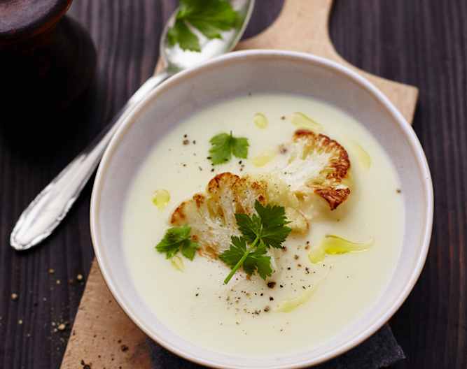 Blumenkohl-Cremesuppe - Cookidoo® – das offizielle Thermomix®-Rezept-Portal