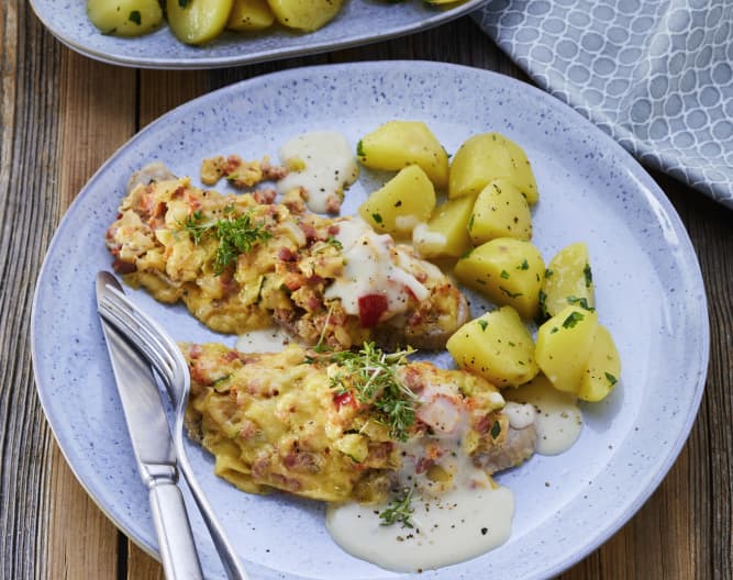 Schnitzel mit Gemüsekruste und Kartoffeln - Cookidoo® – the official ...