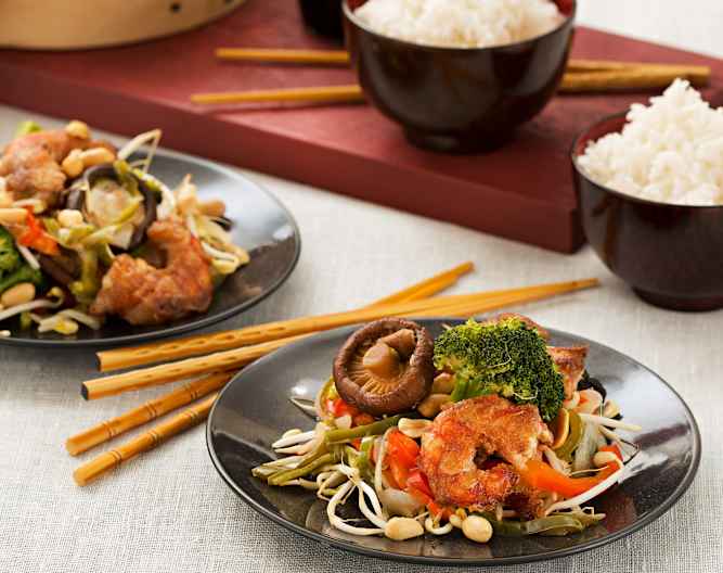 Chop suey aux gambas Cookidoo® the official Thermomix® recipe platform