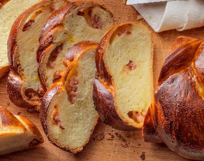 Treccia di pan brioche ripiena Cookidoo® la nostra piattaforma