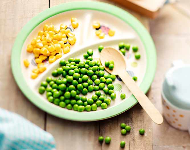Steamed peas and sweetcorn (9 months+) Cookidoo® the official
