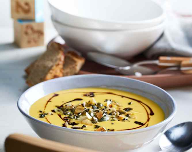 Süßkartoffel-Selleriecremesuppe - Cookidoo® – das offizielle Thermomix ...