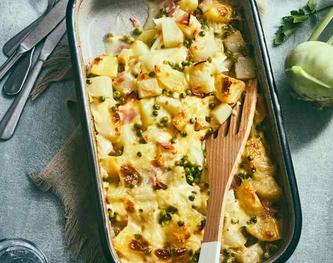 Schinken-Kohlrabi-Gratin - Cookidoo® – das offizielle Thermomix®-Rezept ... Schinken-Kohlrabi-Gratin - Cookidoo® – das offizielle Thermomix®-Rezept ...
