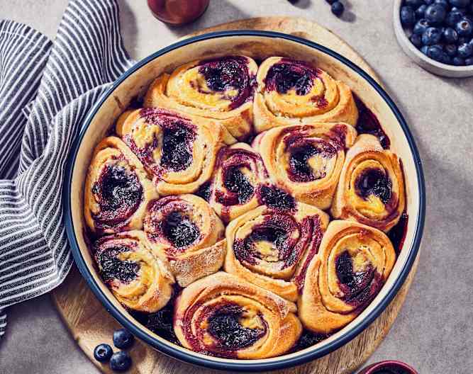 Blaubeer-Vanille-Schnecken - Cookidoo® – das offizielle Thermomix ...