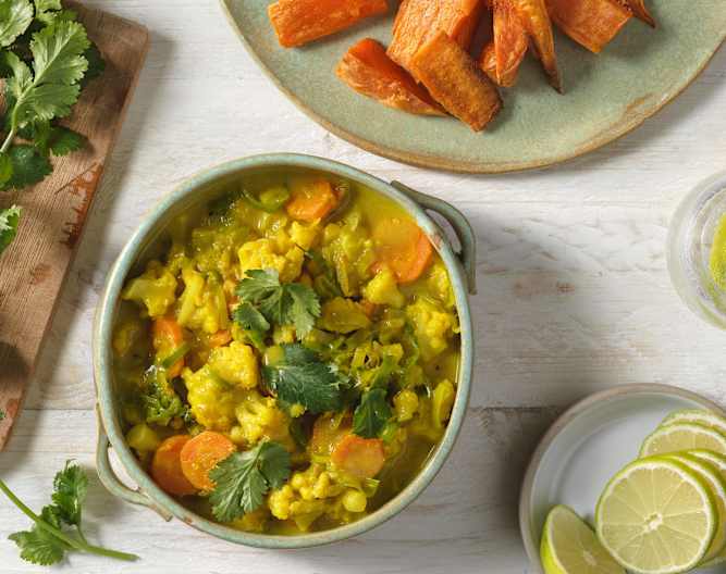 Karibisches Karfiol-Curry mit Süßkartoffeln - Cookidoo® – das ...