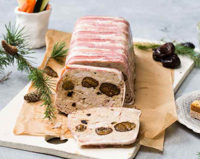 Terrina de conejo con ciruelas y ajo negro Cookidoo® a Thermomix