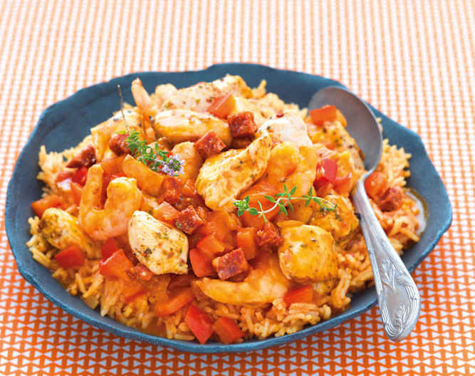 Jambalaya de poulet Cookidoo® la plateforme de recettes officielle