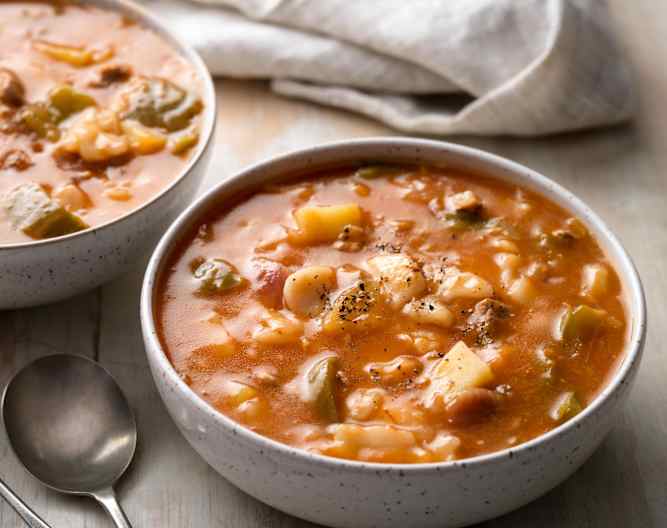 Glutenfree Lamb and Tomato Soup Noodles Cookidoo® la nostra