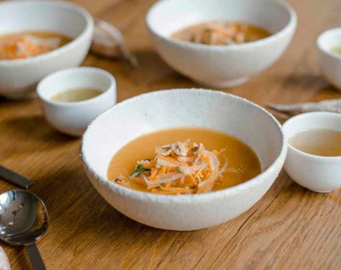 Soupe Patate Douce Poireau Recette Du Velouté De Poireau à La Patate Douce 5 Velouté patate douce, poireau et navet, consommé de légumes - Cookidoo