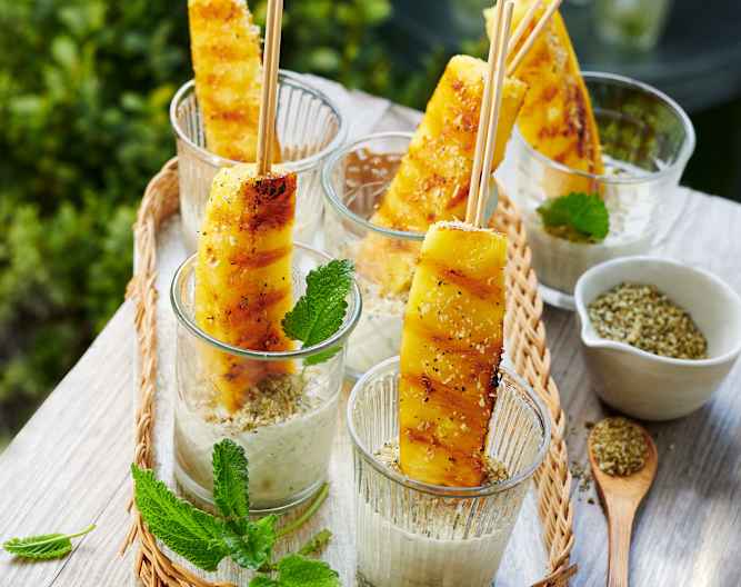 Karamellisierte Ananas mit Minzjoghurt - Cookidoo® – das offizielle ...