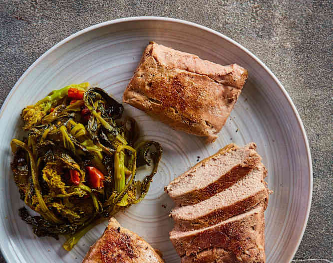 Filetto di maiale con cime di rapa sottovuoto - Cookidoo ...