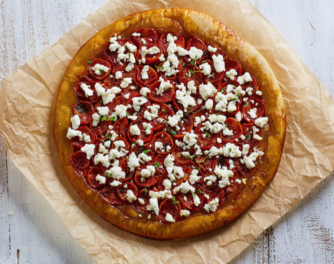 Tart Tatin Con Pomodori E Formaggio Fresco - Cookidoo® – Das Offizielle ...