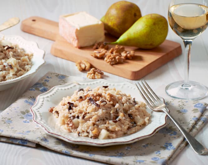 Risotto integrale al radicchio, pere e noci - Cookidoo ...