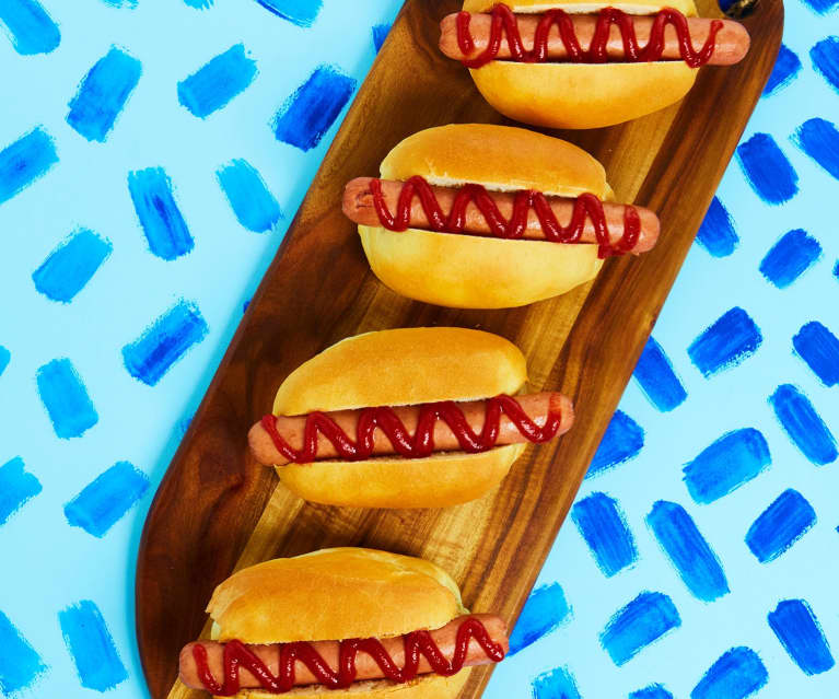 American hot dog