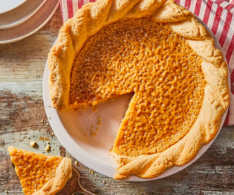 Tarte à la patate douce et à l'érable