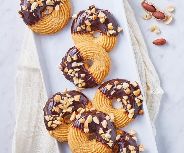 Galletas saladas con aceitunas, nueces y parmesano - Cookidoo