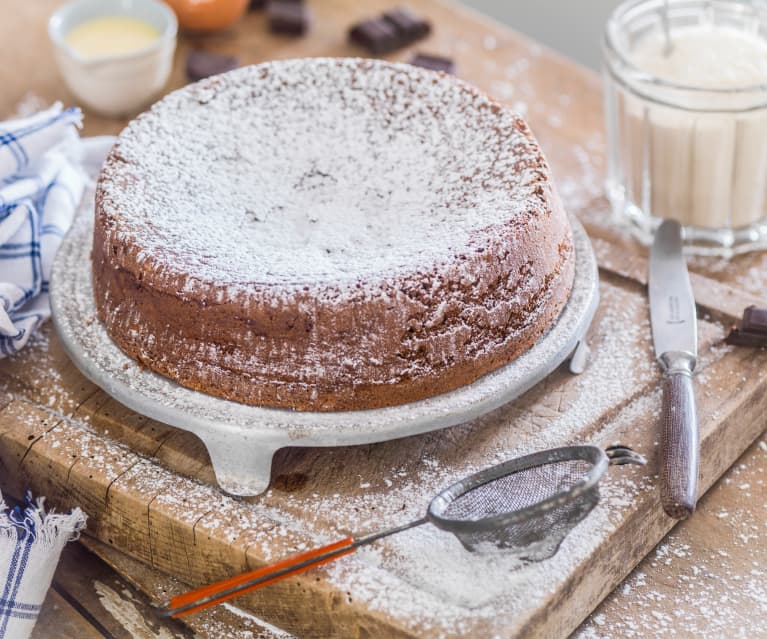 Gâteau nuage au chocolat - Framboise et Vanille