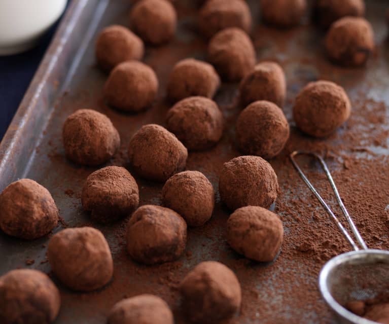 Trufas de castanha