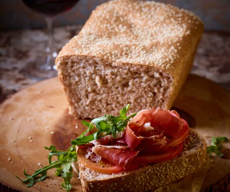 Pan de caja integral