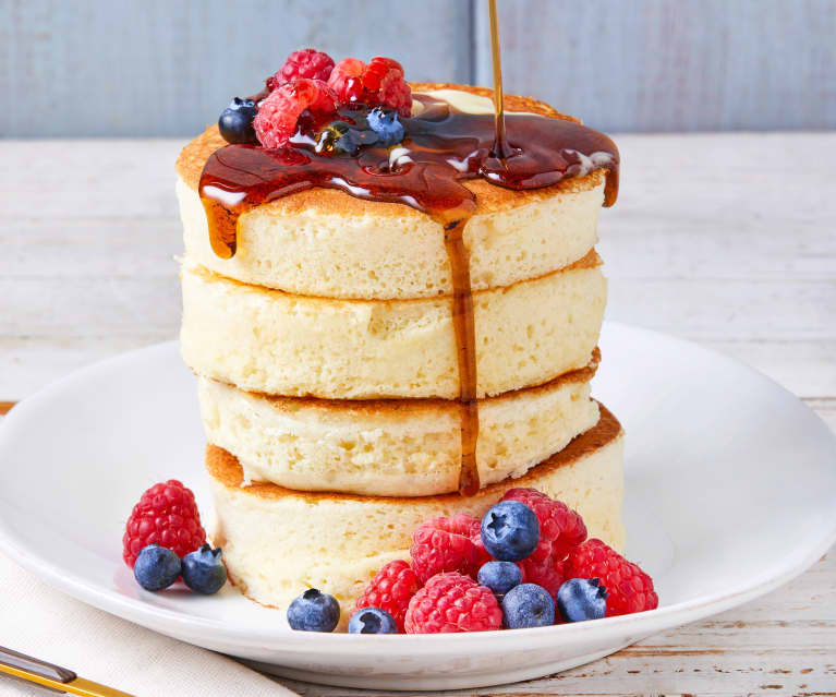 Hot cakes soufflé (Japoneses)