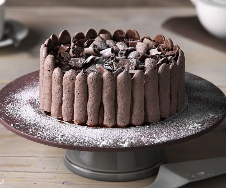 Tarta de mousse y merengue de chocolate - Cookidoo® – the official  Thermomix® recipe platform