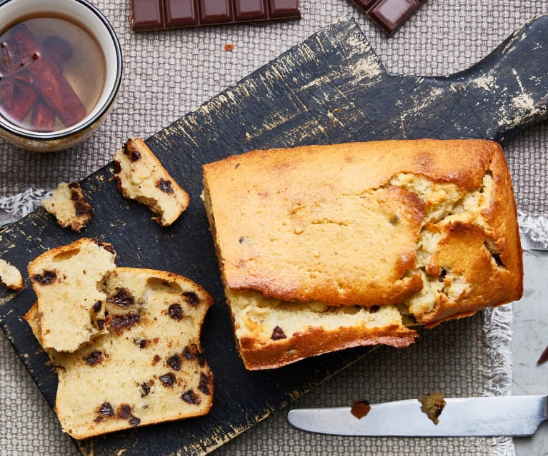 Banana bread aux pépites de chocolat